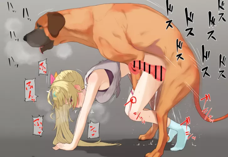 Doggy taking complete control in breeding (Tsurugi)