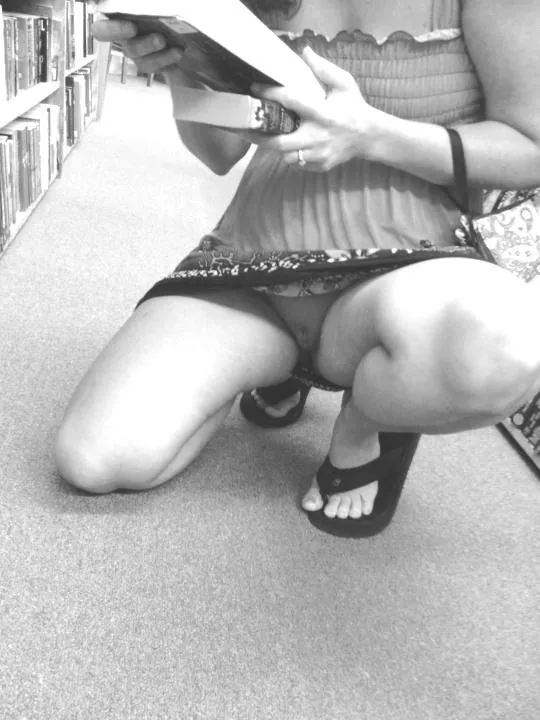 Doing a little book shopping.