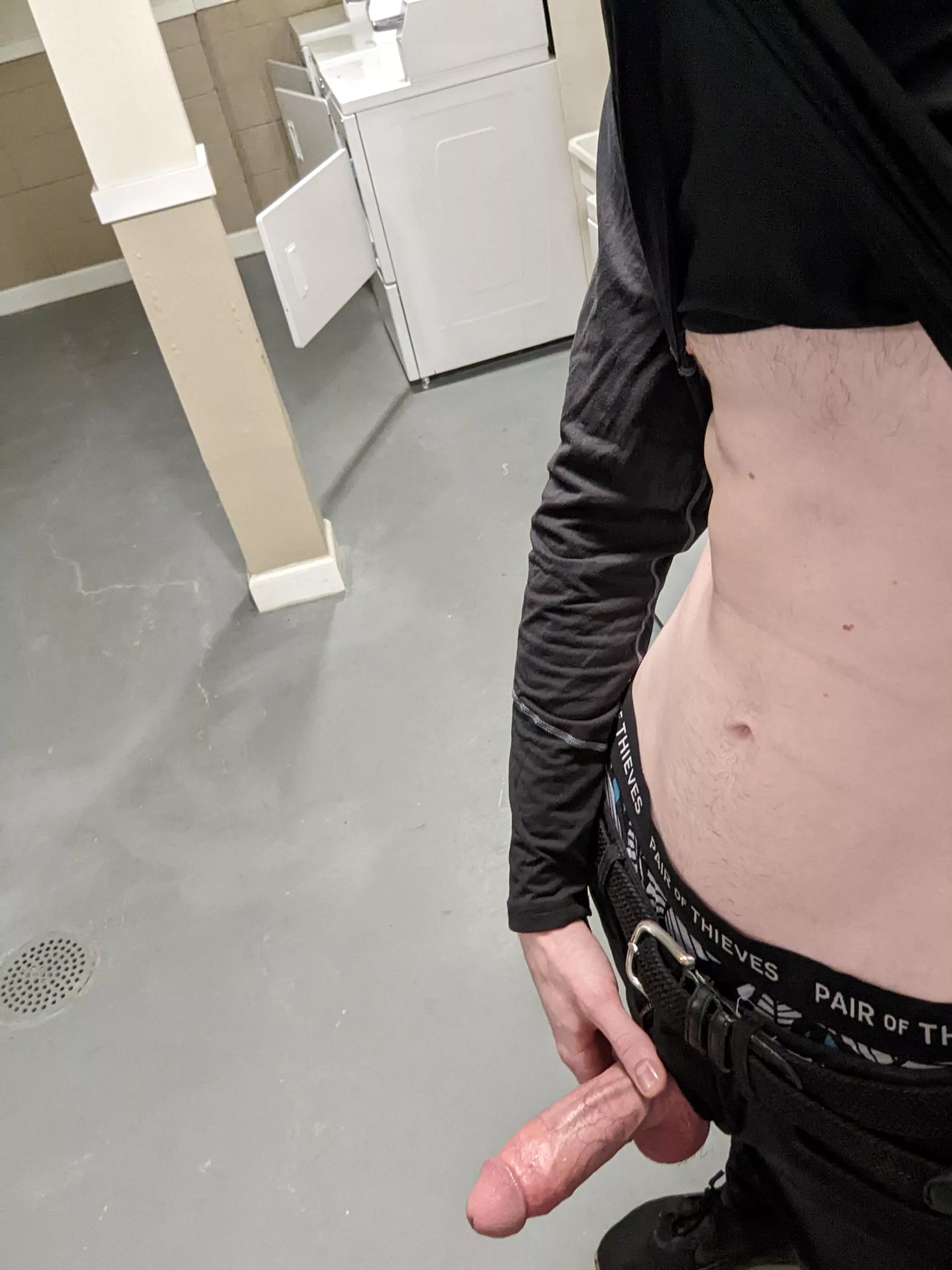Doing laundry