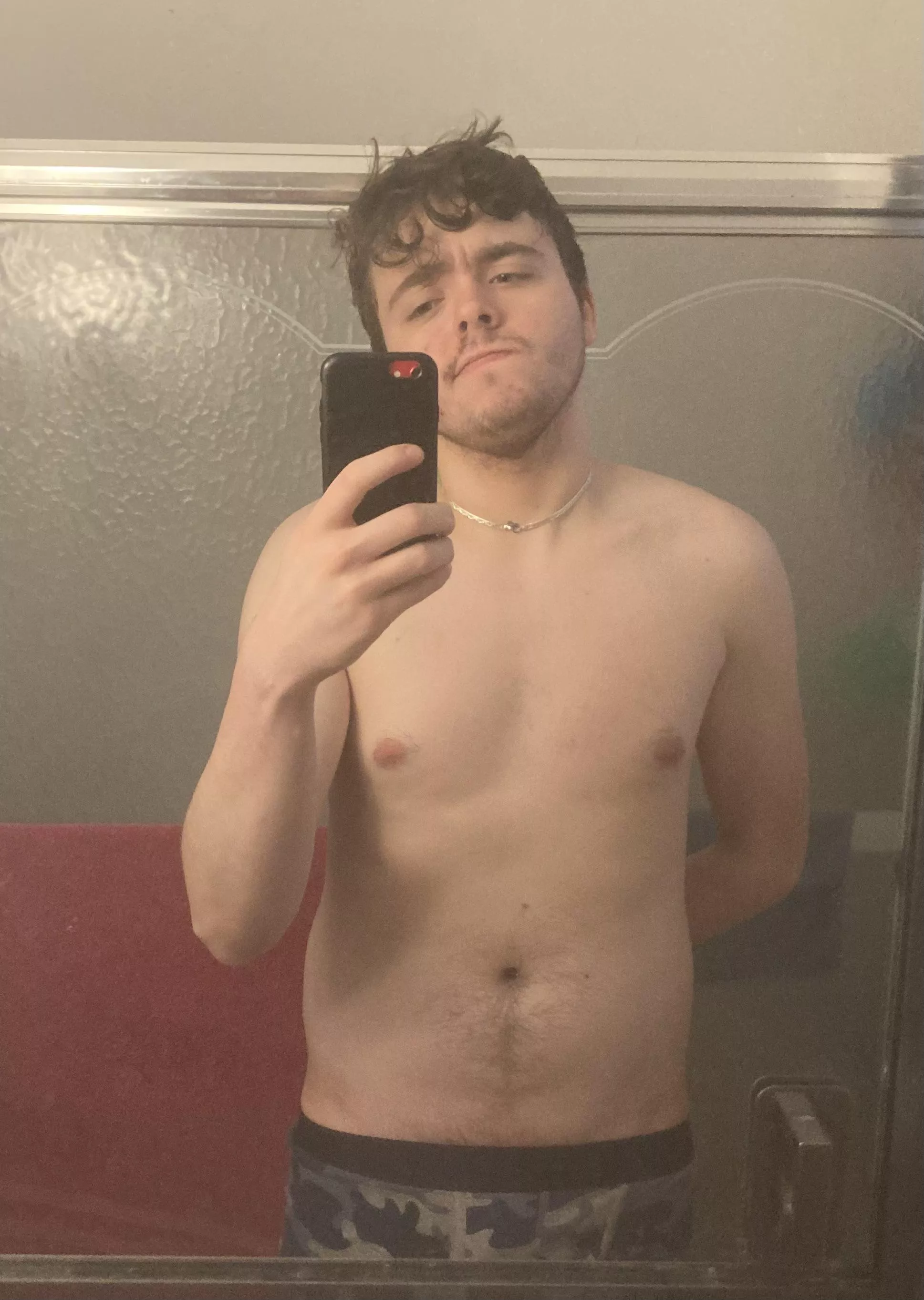 Doing my best to feel comfortable in my own skin