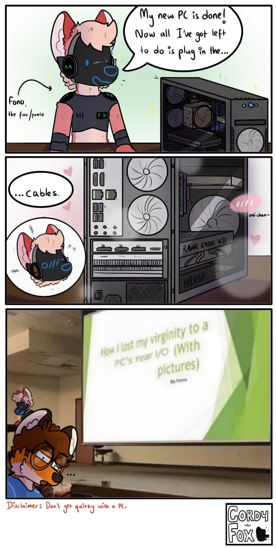 Don't get quirky with electronics! (By me)