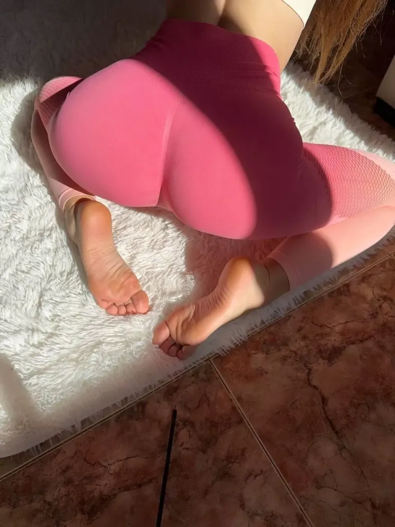 Don't mind me, just doing morning exercises