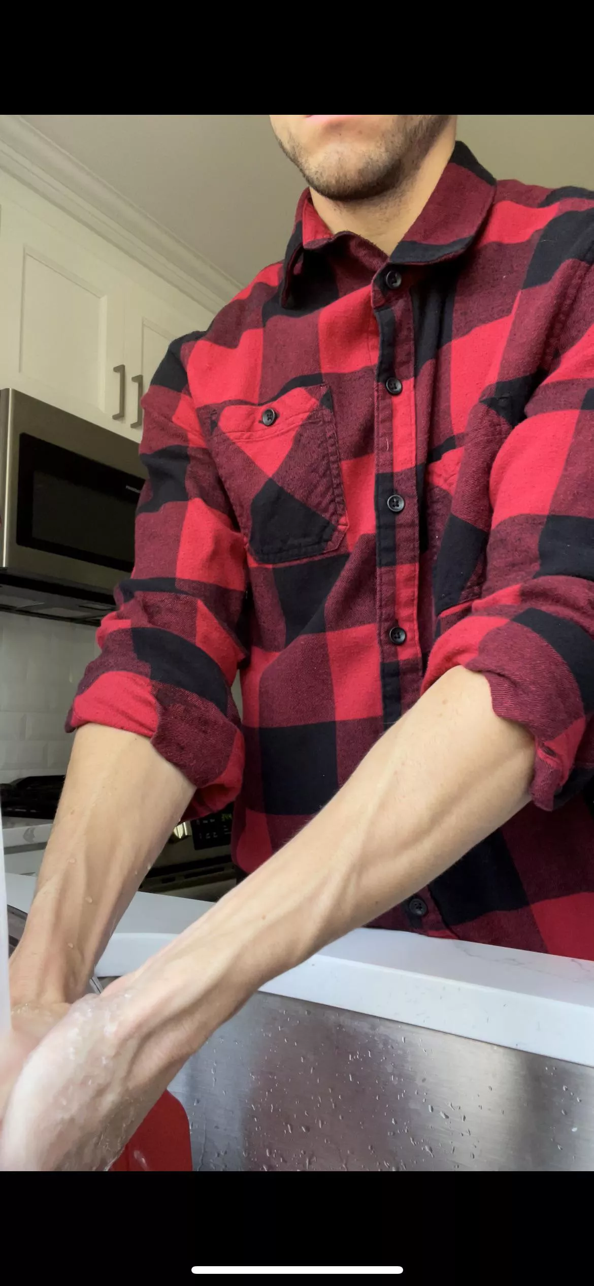 Don’t mind me just washing my hands