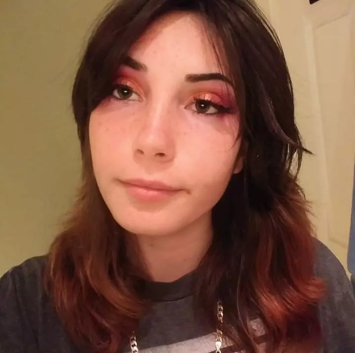 dont normally wear lashes but..🎉