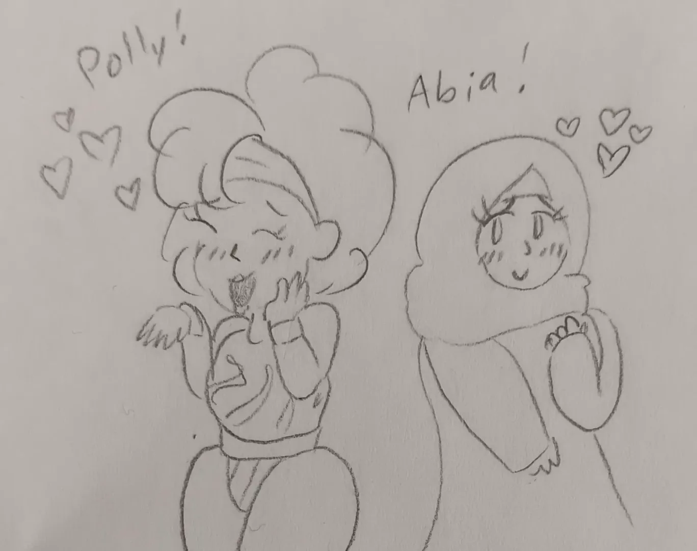 Doodled the 2 Best Girls