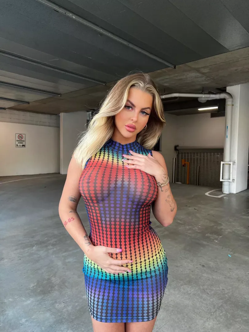 Dotted dress