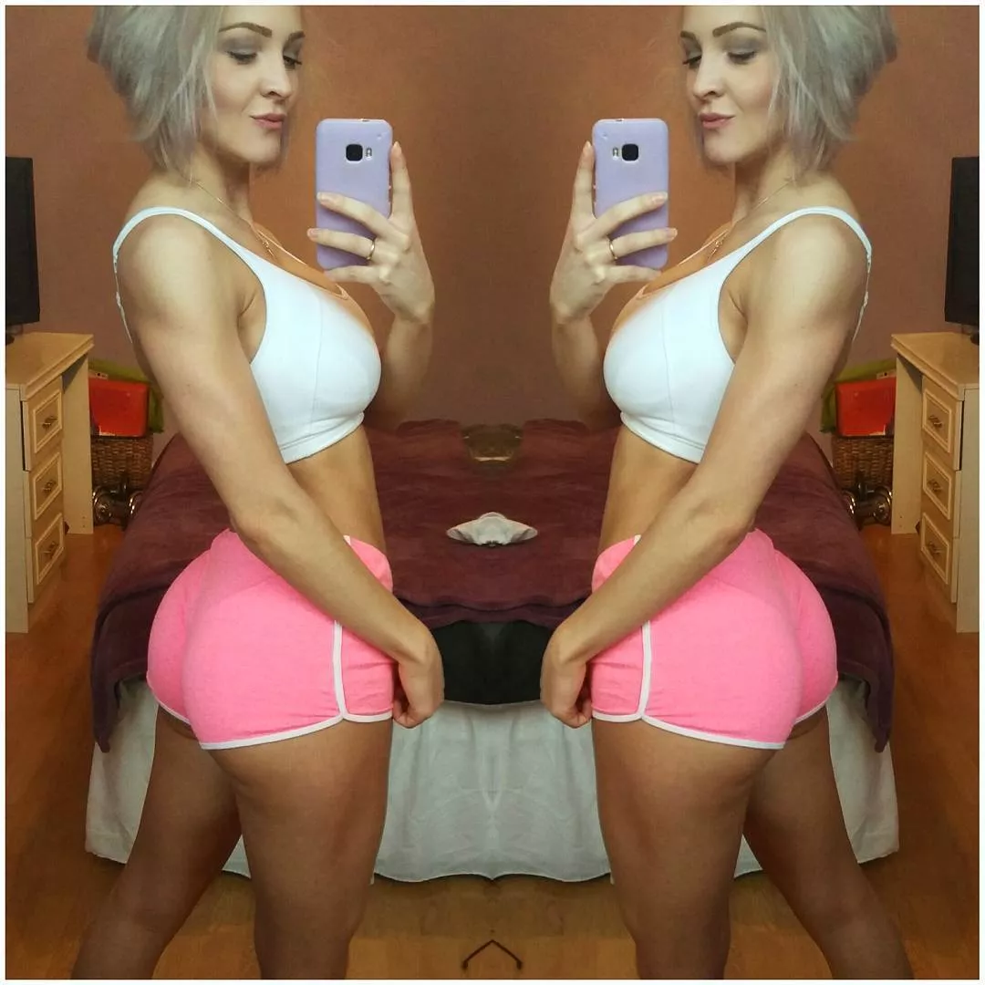 Double the pink shorts
