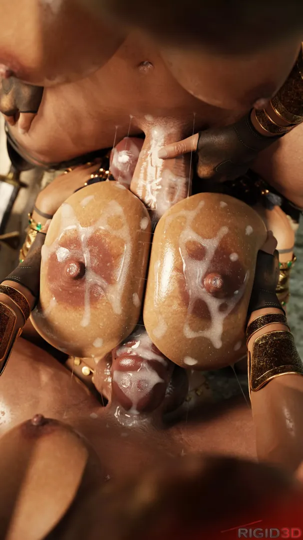 Double titty fuck