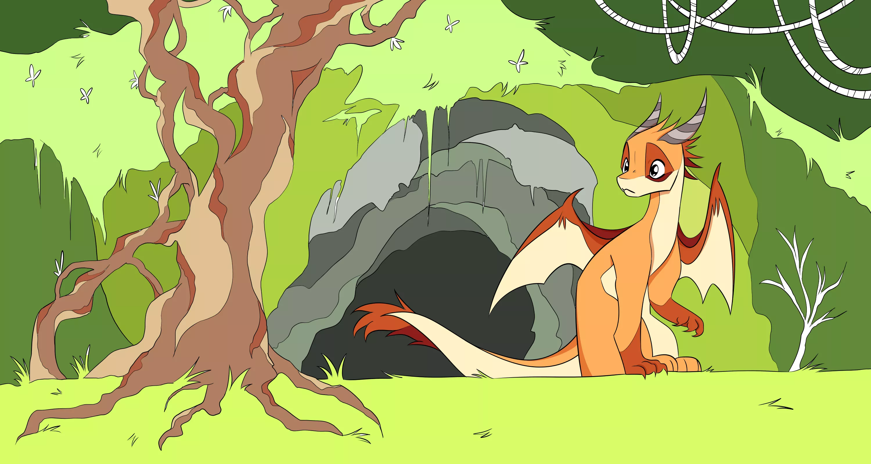 dragon pup (unfinished) art by me