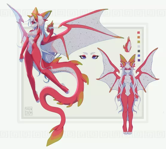 Dragonfruit girl (OC)