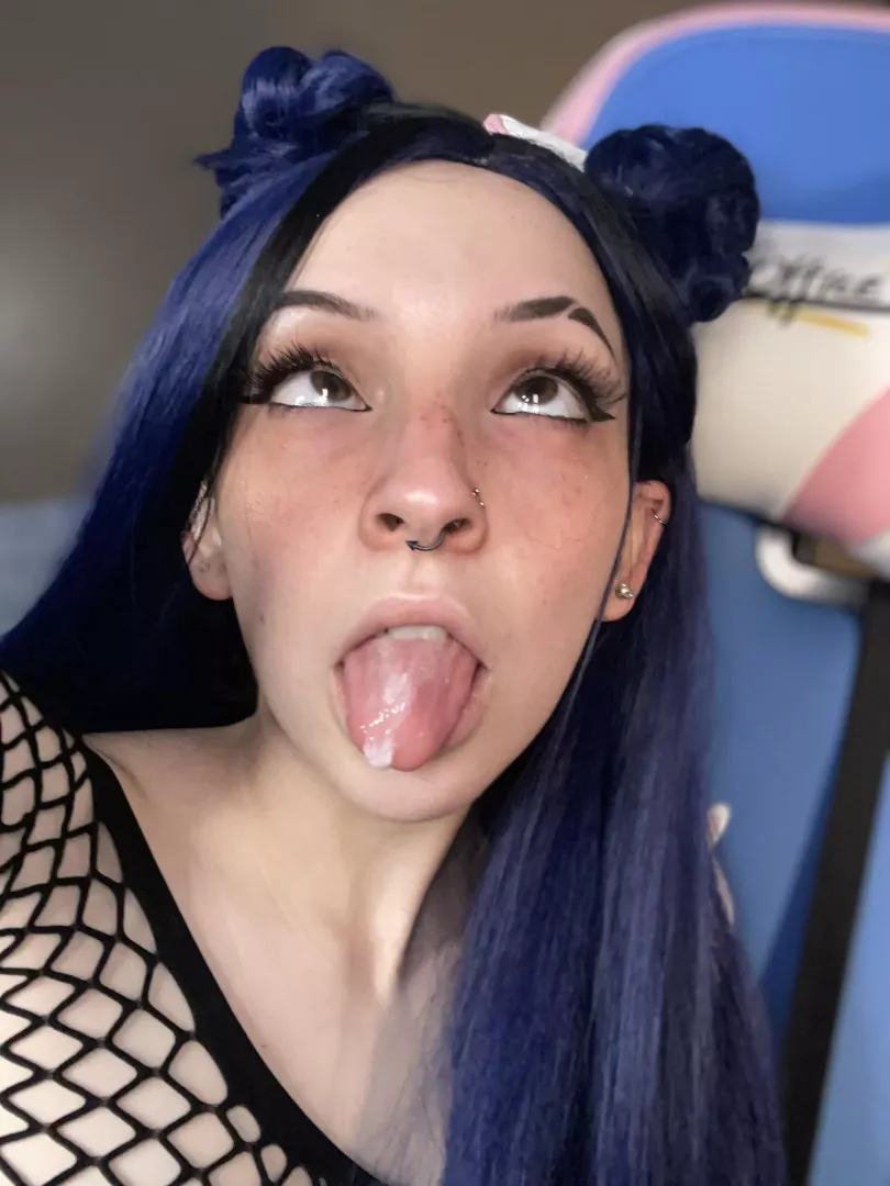 drain your balls in my mouth
