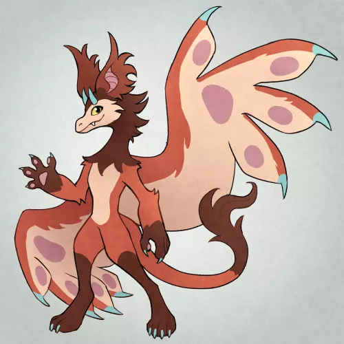 Drew this little dude from an original species I'm working on!