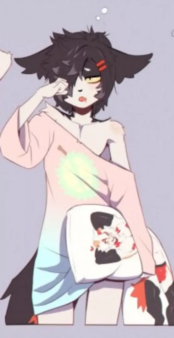Drowny cat boi