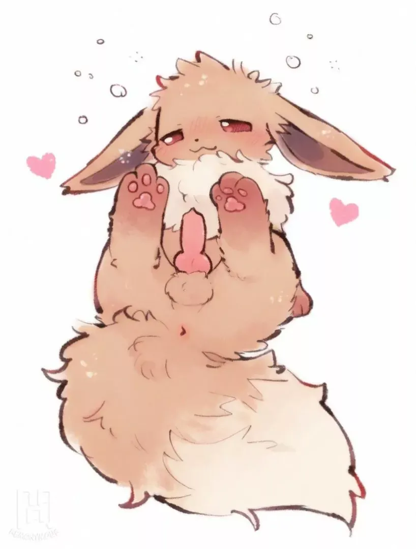 Eevee is feeling a little dizzy [M] (kemonymous)