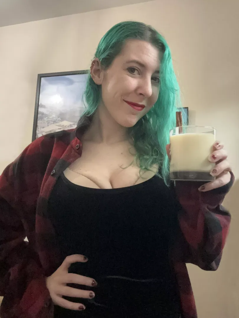 Eggnog and chill