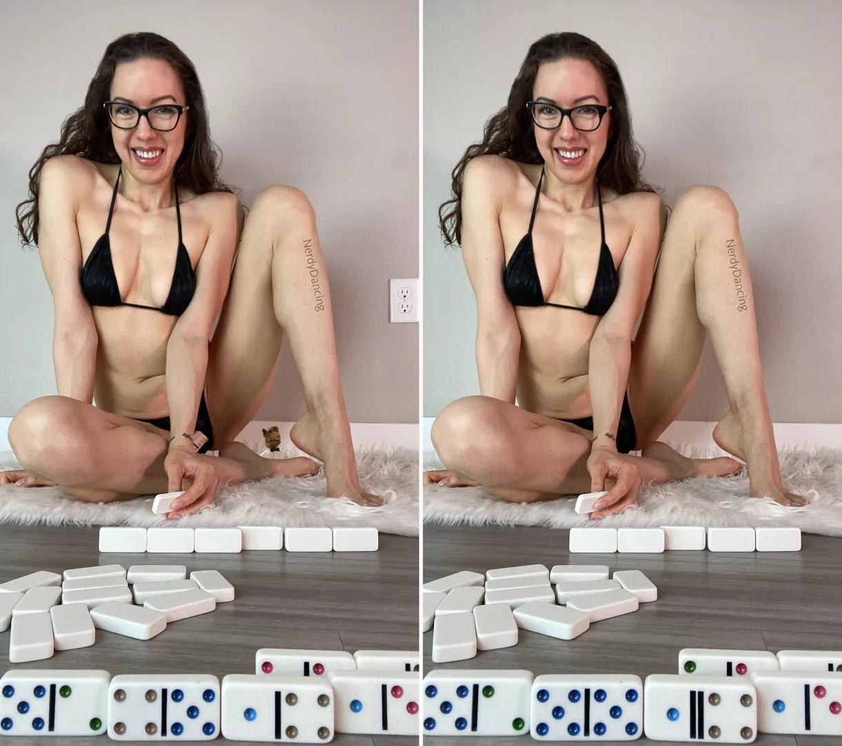 Eight differences to “spot” (pun intended). Photo and edit by me.