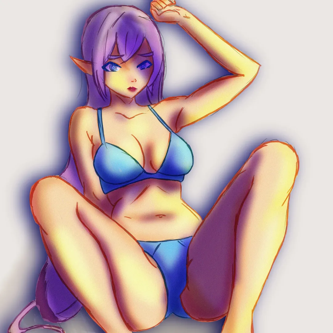 Elf in Shadow [Commision] (Jako)