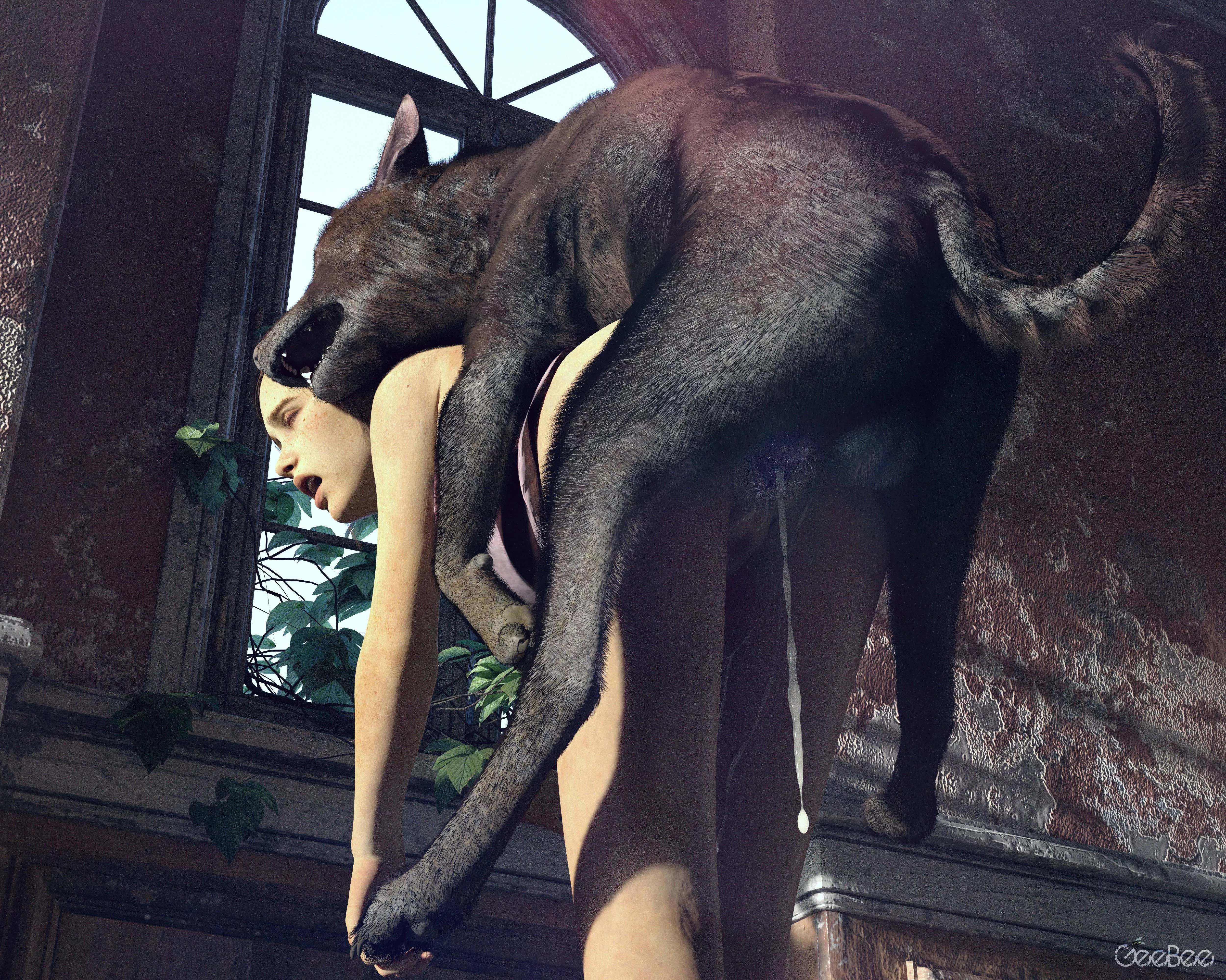 Ellie enjoys the post-apocalyptical world having less rules. (GeeBee)