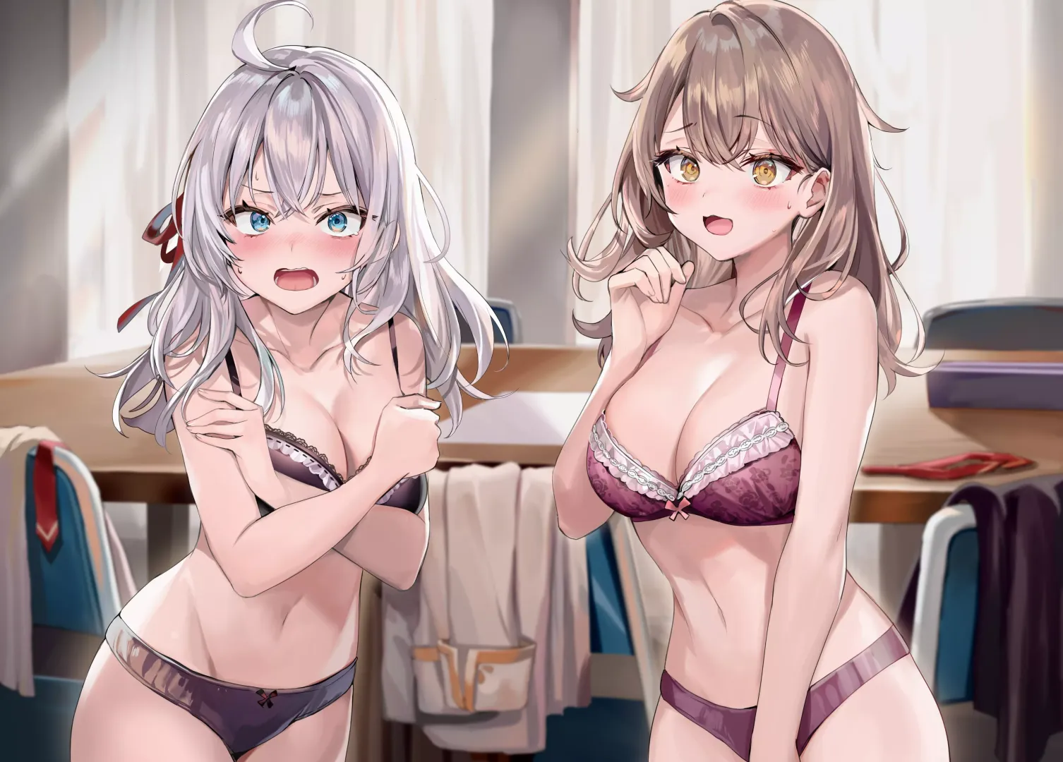 Embarrassed [Arya Next Door Sometimes Lapses into Russian]