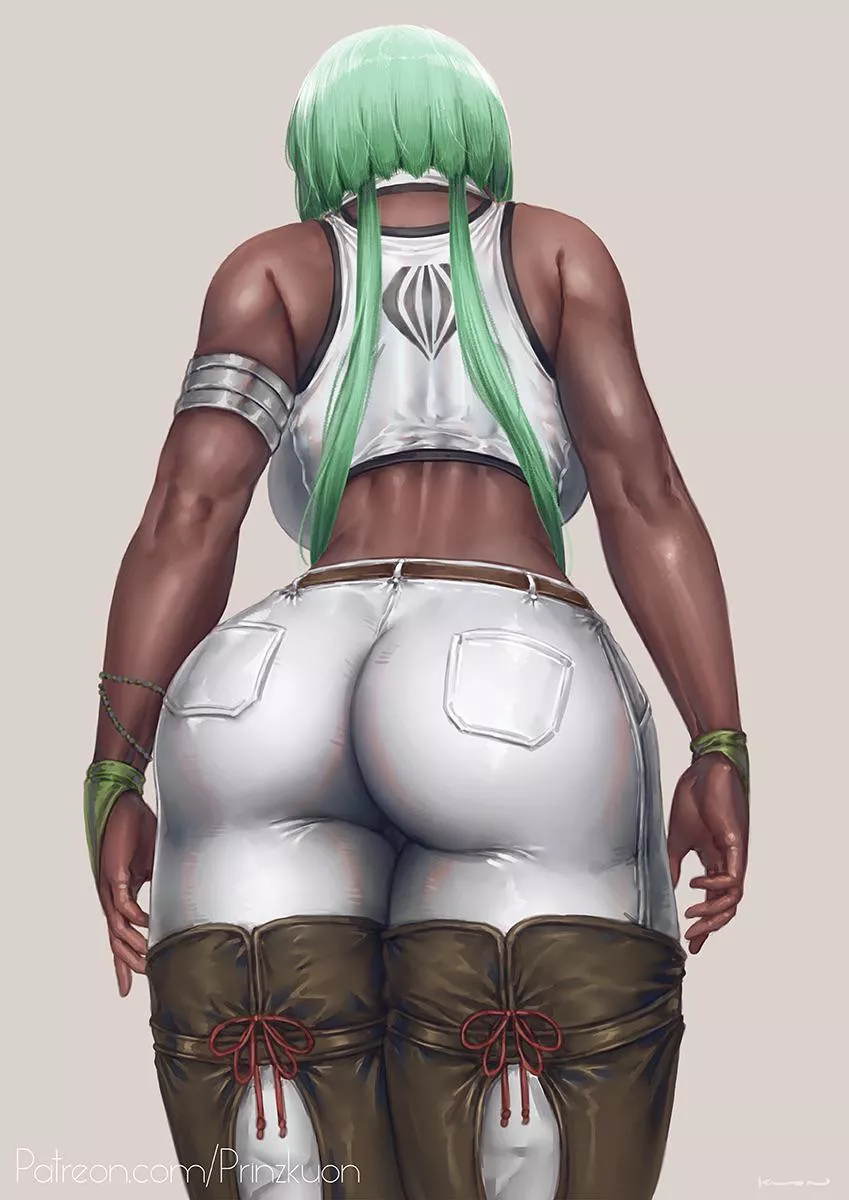 Emerald Makes Her Case For The Title Of Best Booty In RWBY (PrinzKuon)