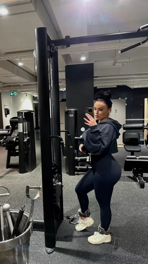 Emilia is fit