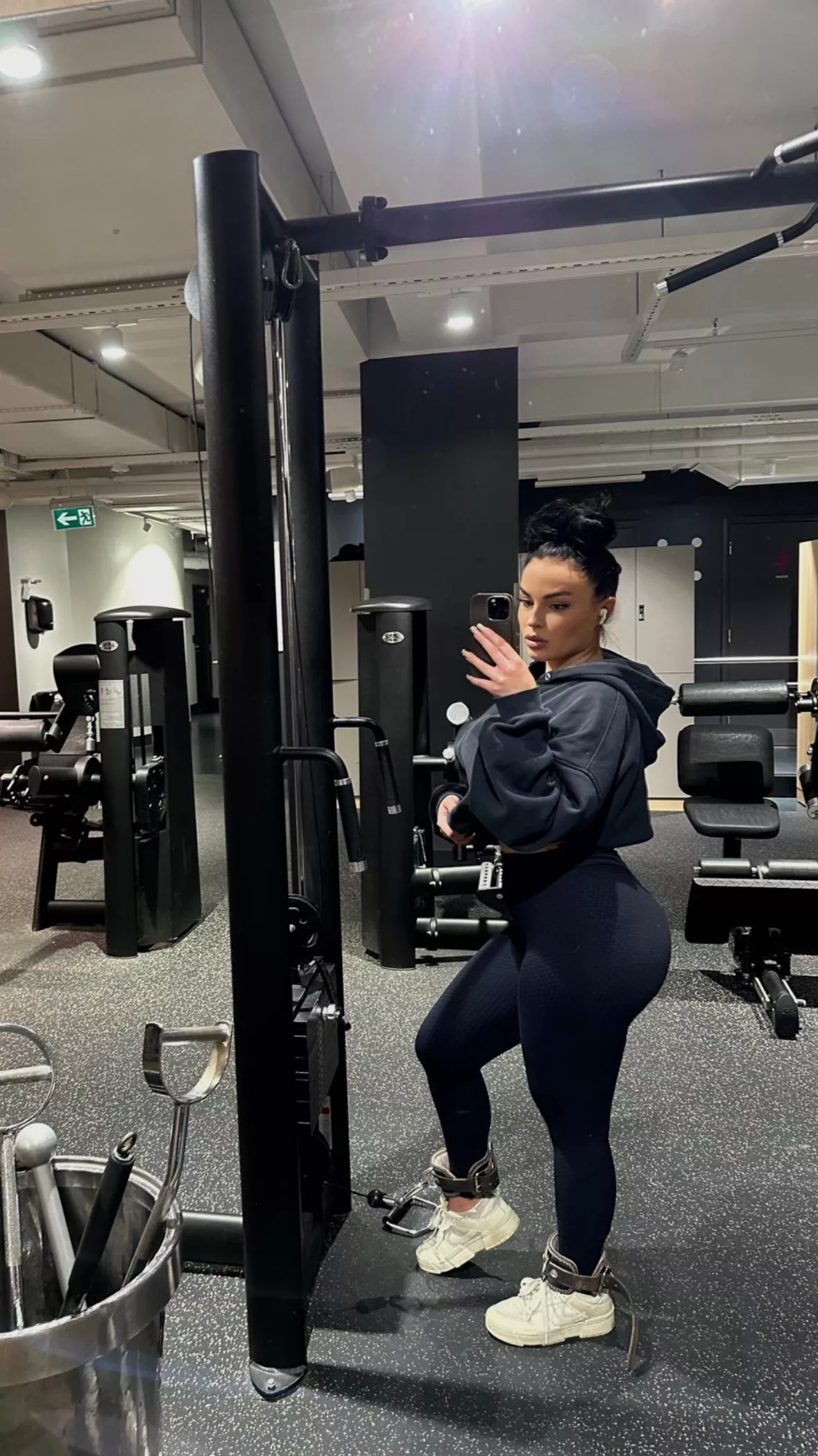 Emilia is fit
