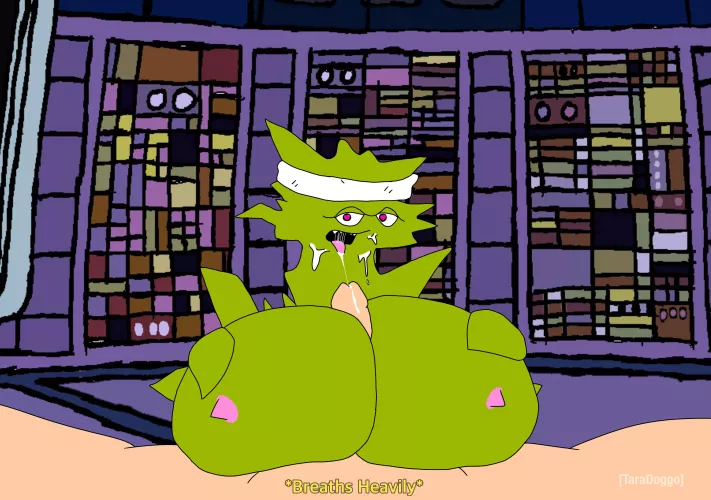 Emory gives a human a paizuri [Taradoggo] (Aqua Teen Hunger Force)