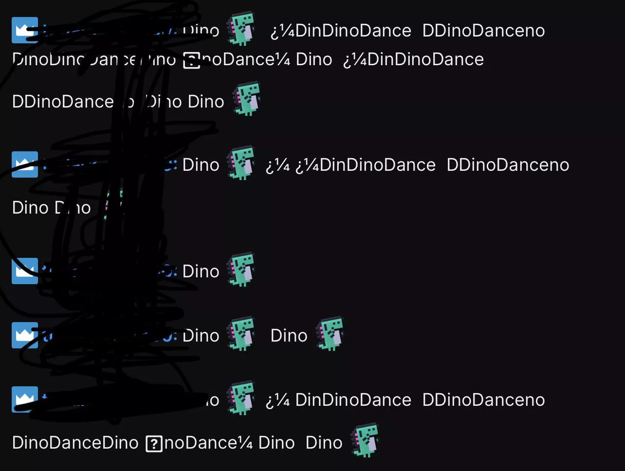 Emotes show as text on mobile