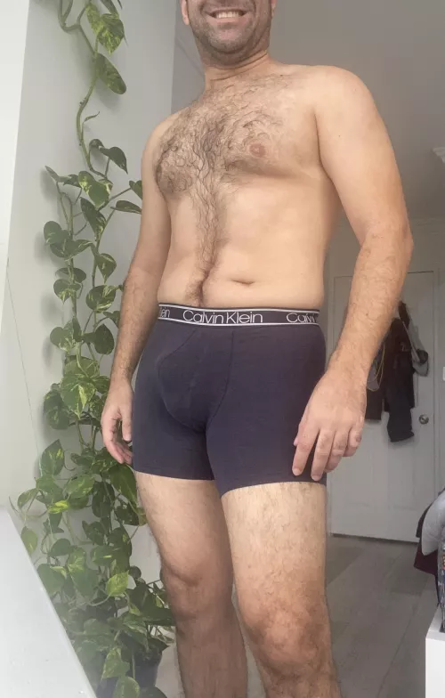 Enjoying a day off work