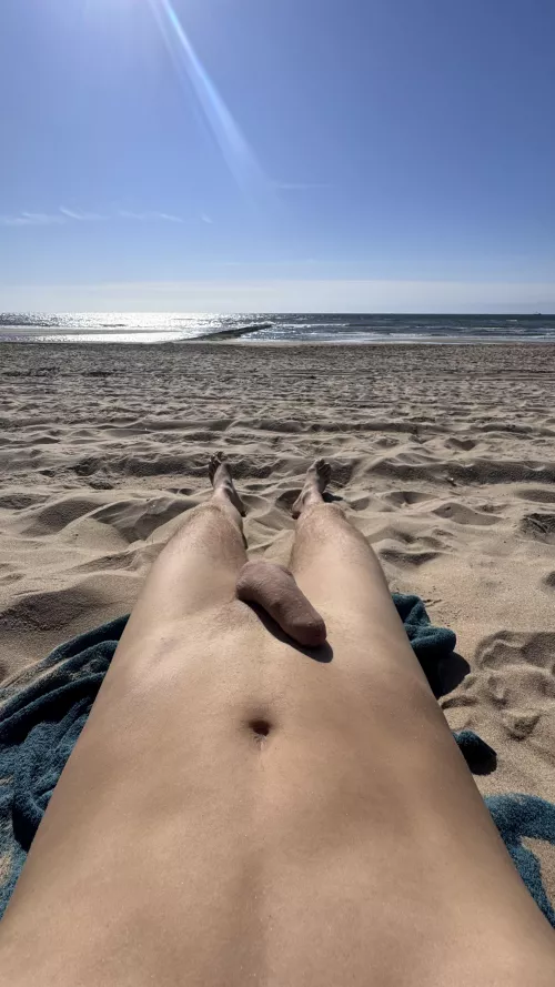 Enjoying beach 
