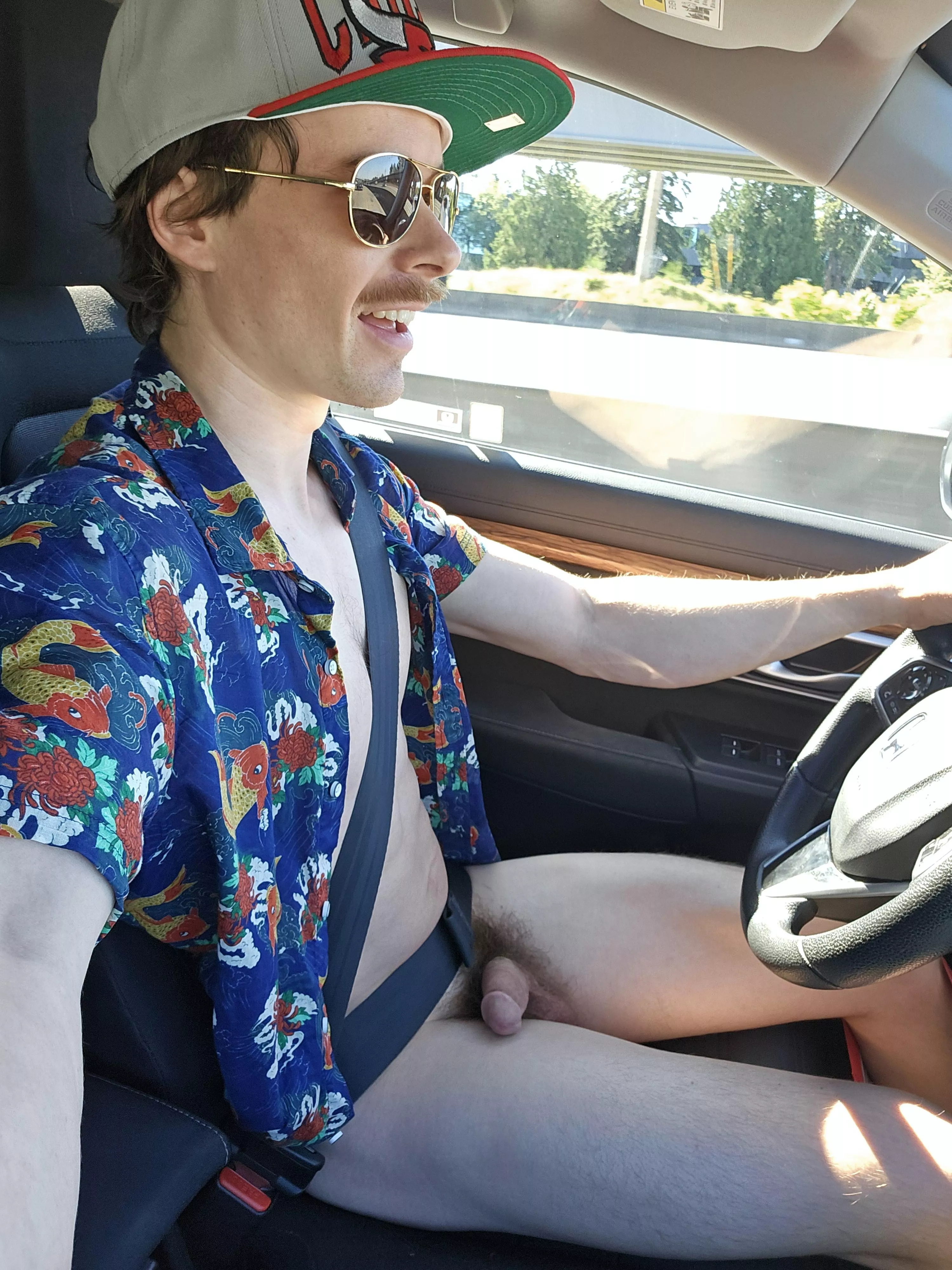 Enjoying my morning commute!