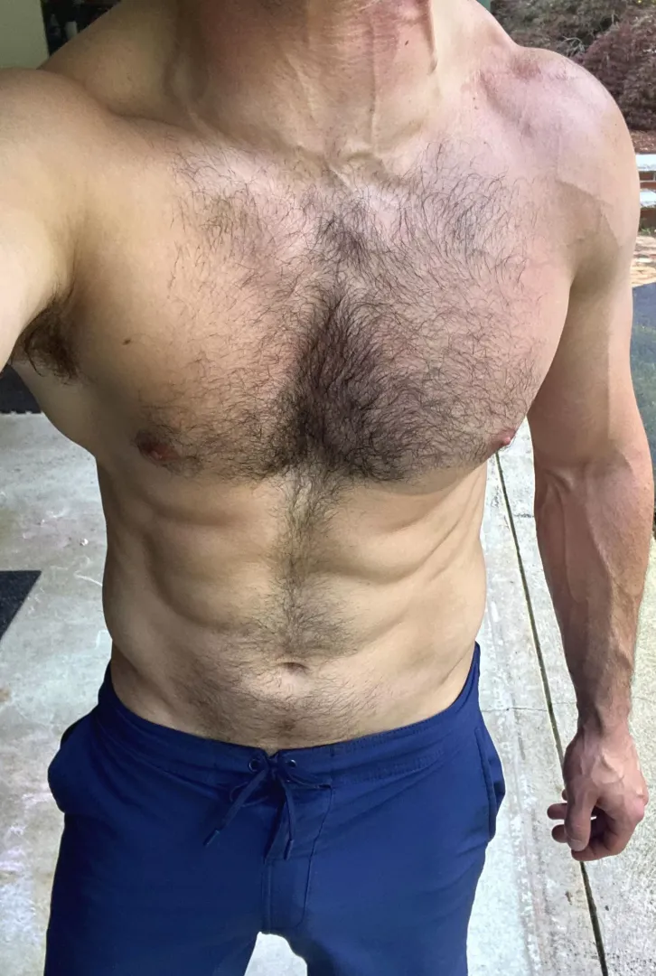 Enjoying that pump