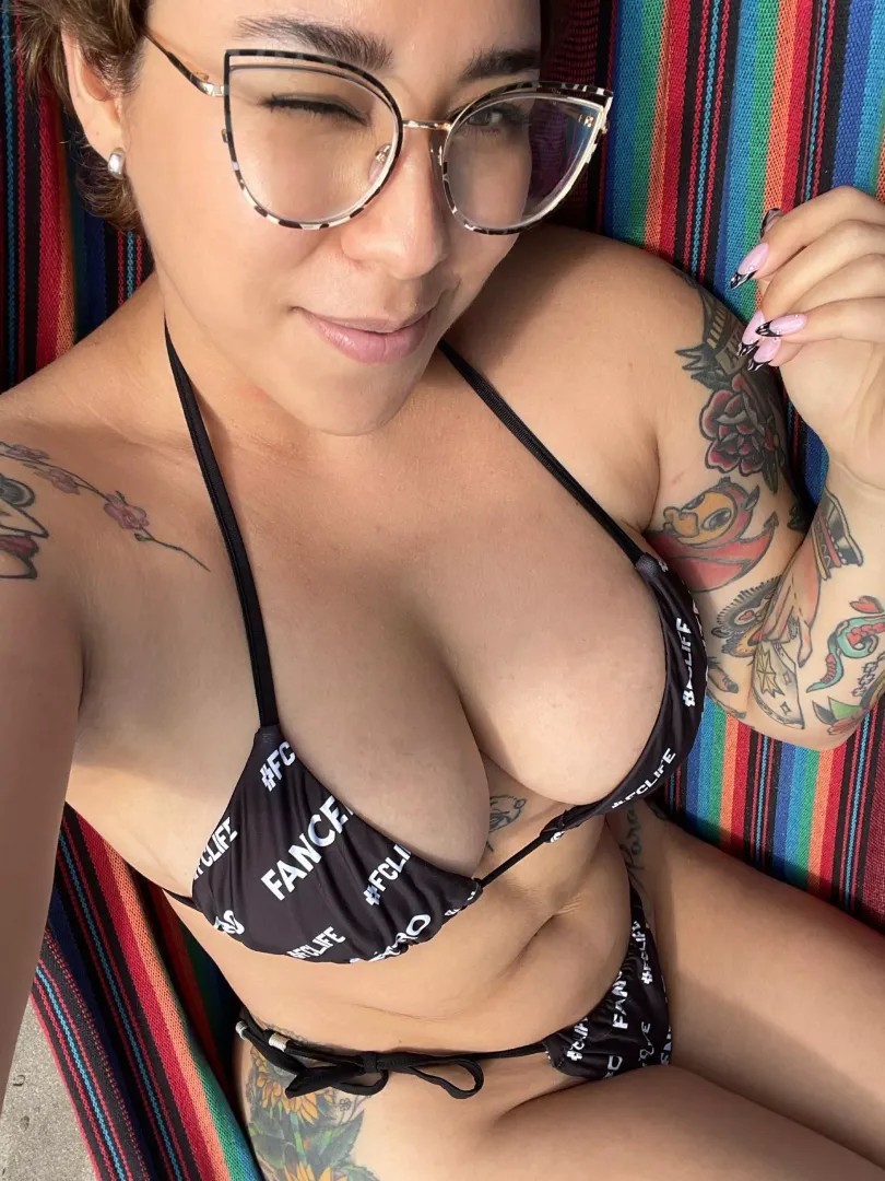 Enjoying the beach