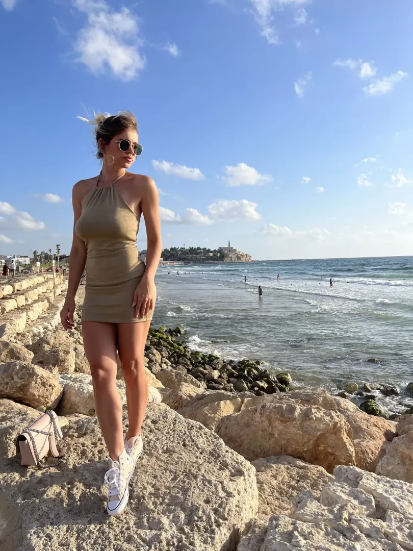 Enjoying the beach today