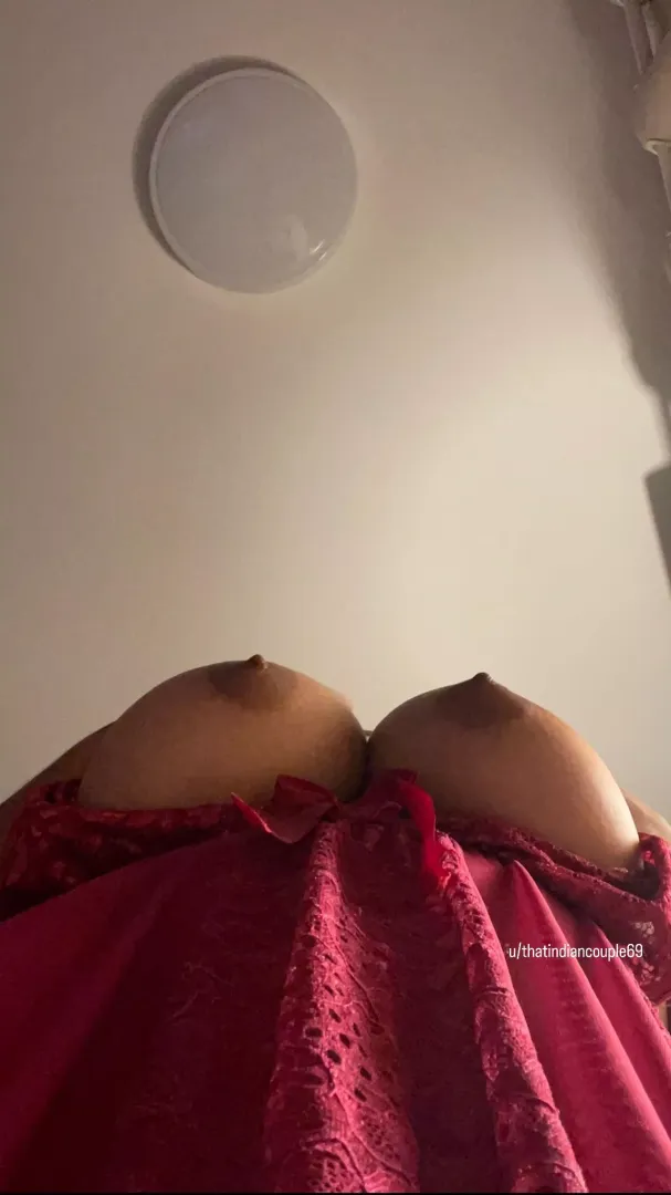 Enjoying the view down there?