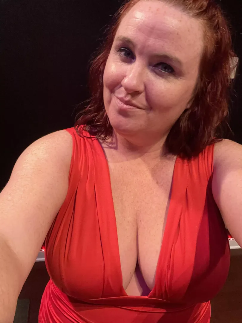 Enough cleavage to fuck your cock