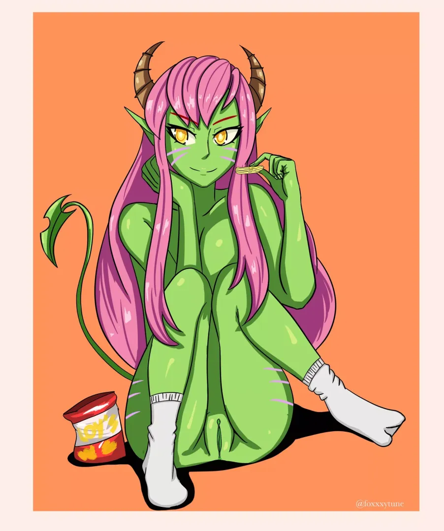 Etti the Succubus (by @foxxxytune)