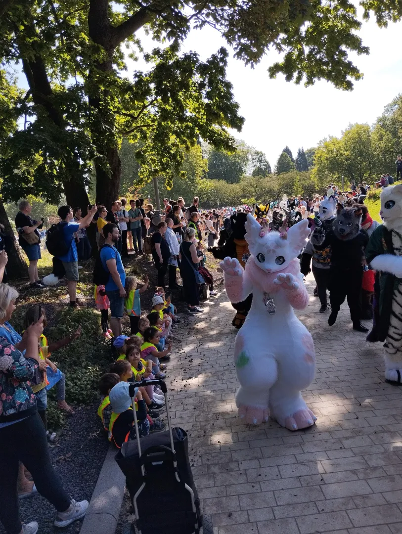 EuroFurence 27 Fursuit Parade