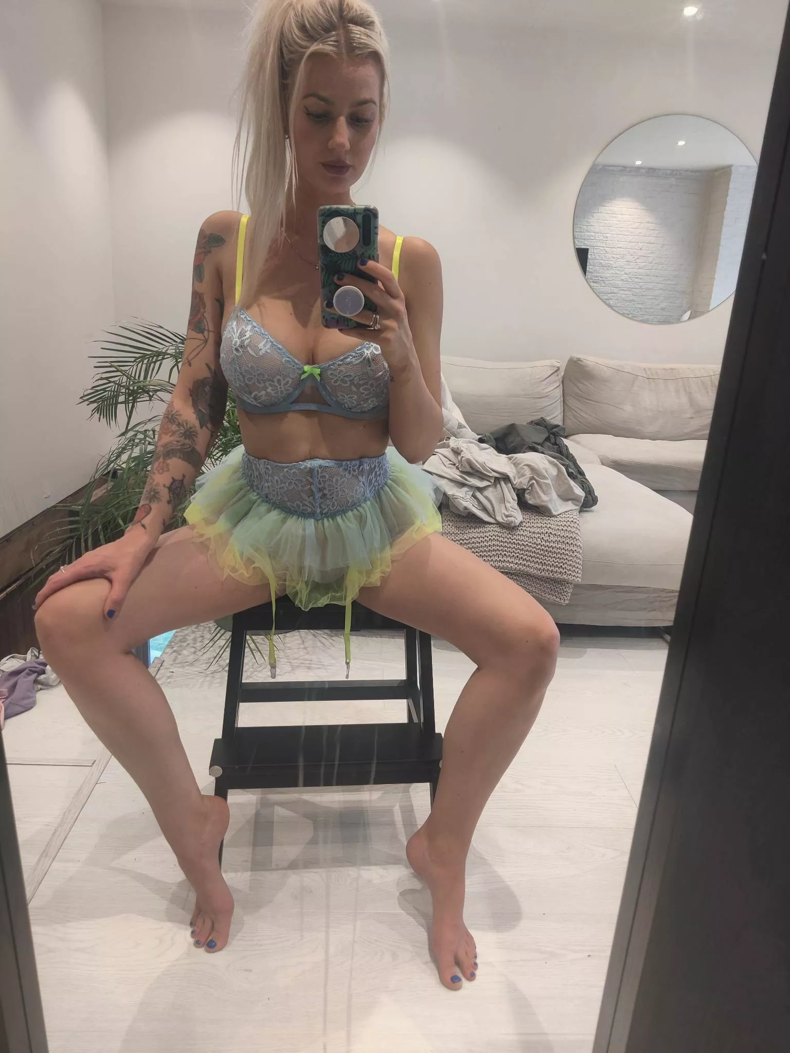 Even as a mom I like to put on something that makes me feel sexy