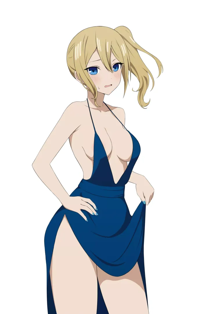 Evening blue dress (By Coro Fae) [Kaguya-Sama: Love is War]