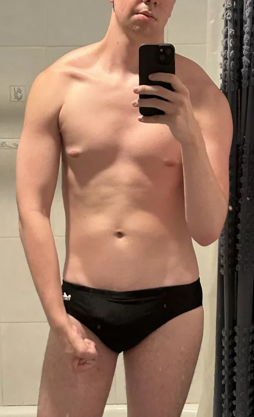 Ever just pull a speedo on to flex and take pictures?