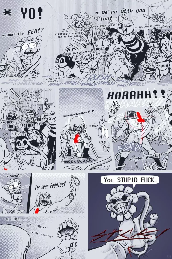 [Every character] Under(her)tail Part 8 Page 33