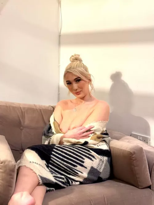 Every man needs a blonde milf with small tits