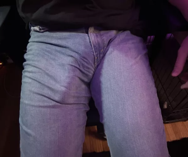 everything likes going down one leg