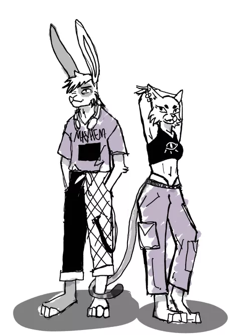 EXCITING UPDATE ON MY GF not liking furries so I turned us into one