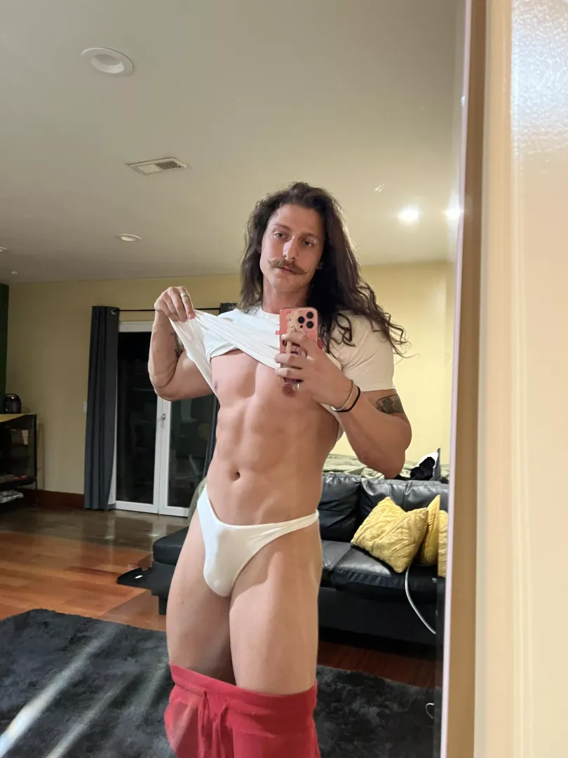 Excuse the bulge... but anybody else like thongs?