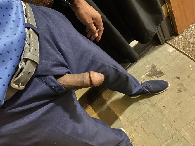 Executive BBC hanging out at work