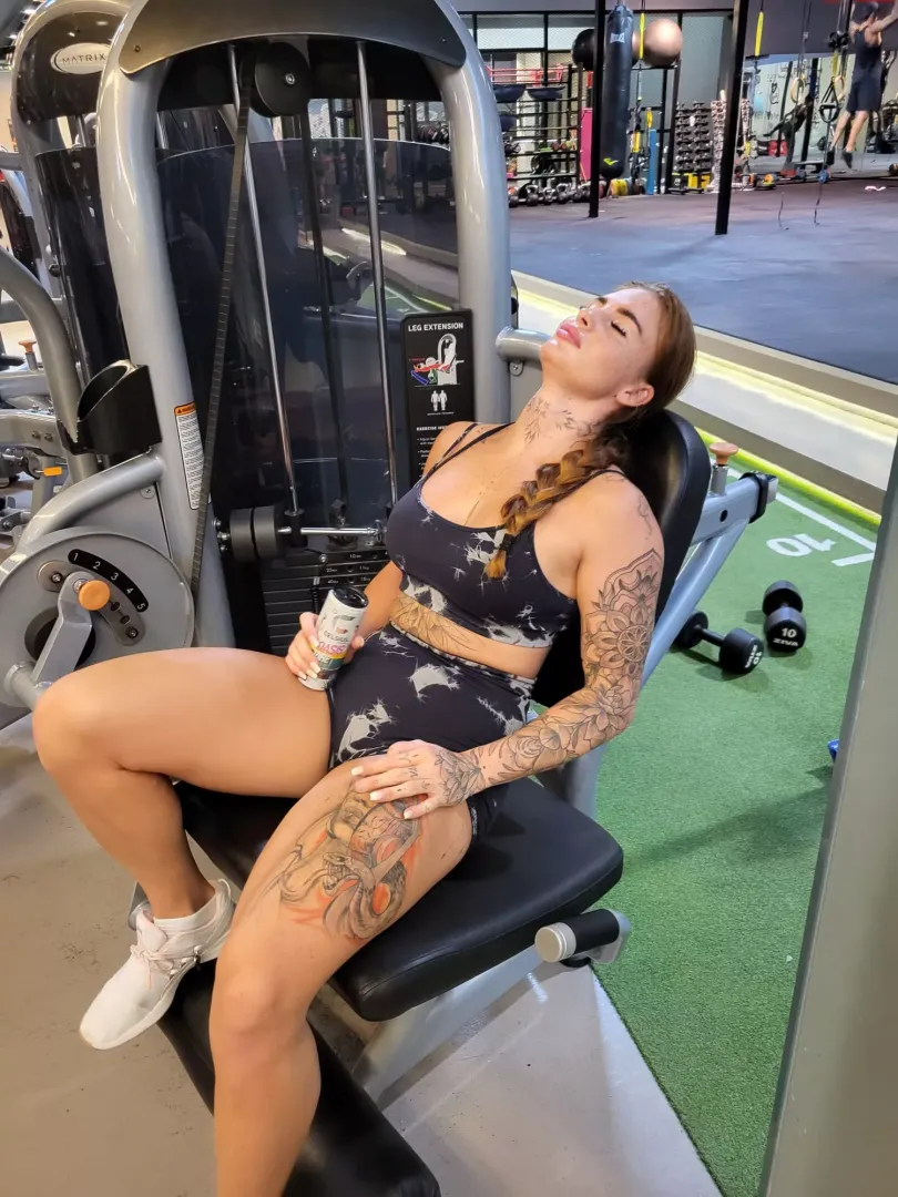 Exhausted but still sexy I hope..