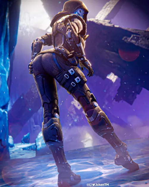 Exo stranger showing off her custom assets (JchanTM) [Destiny]
