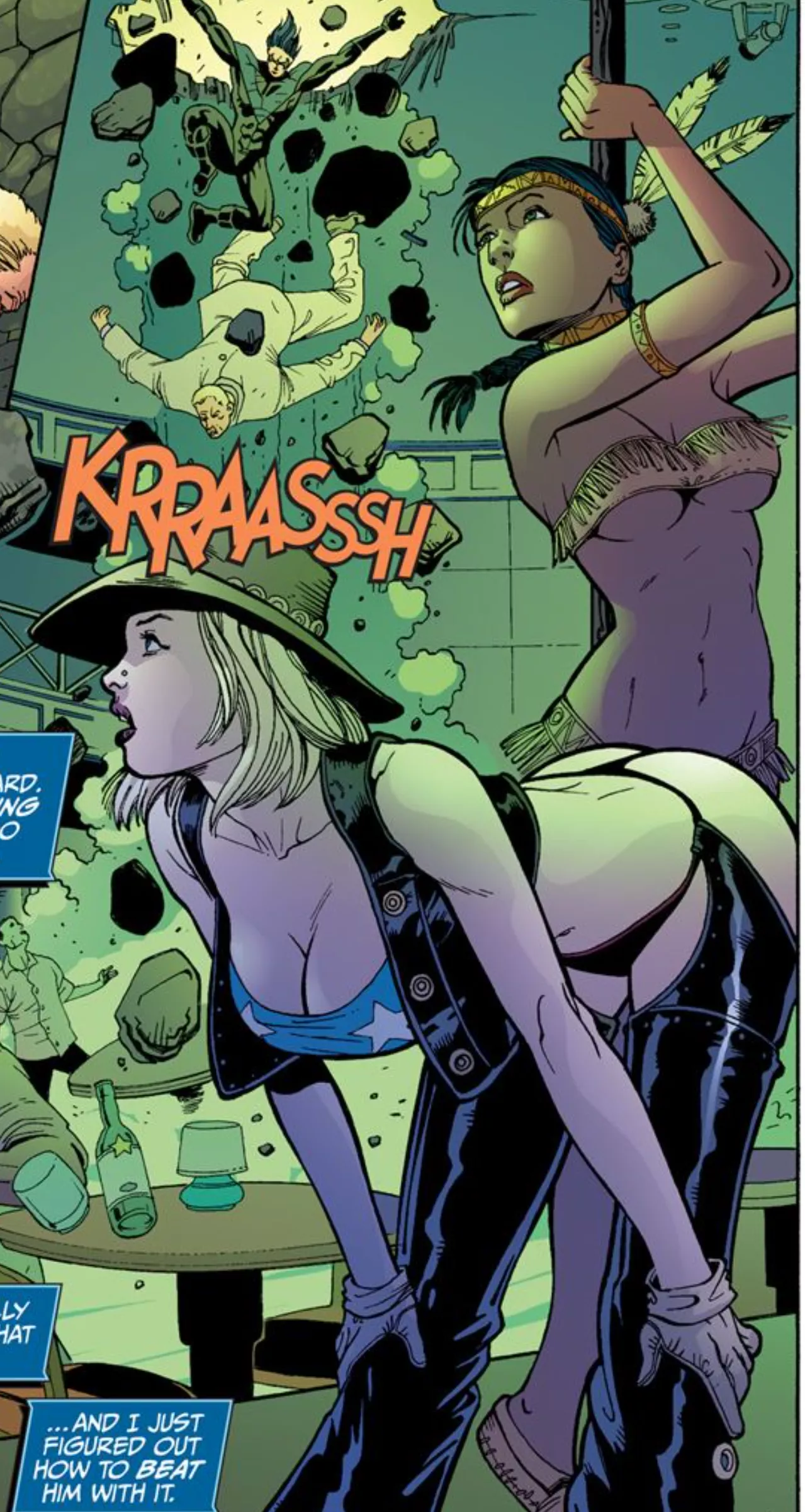Exotic Dancers For Plot [Nightwing #122 (2006)]